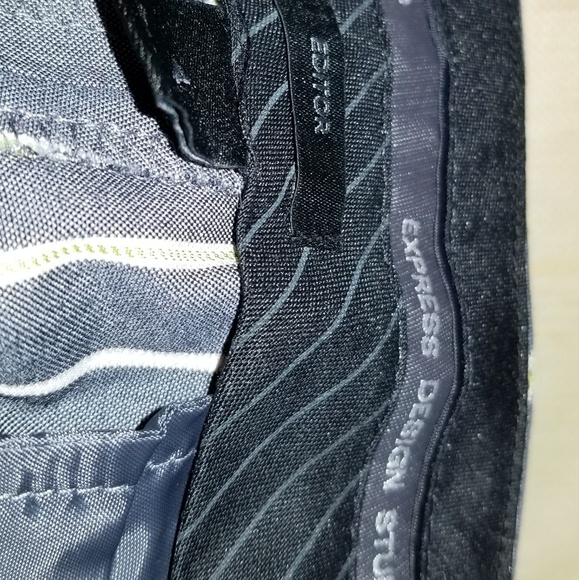 Express Design Studio Pin-Stripe Dress Pants - Picture 3 of 3